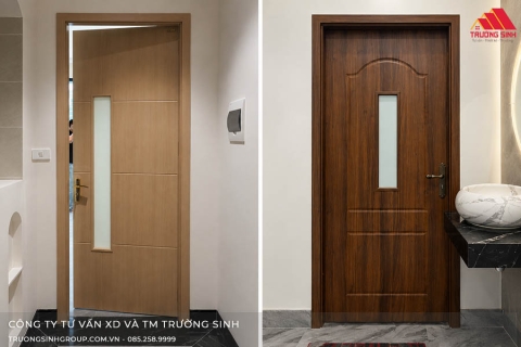 Cửa nhựa composite nhà vệ sinh: Báo giá và mẫu cửa đẹp